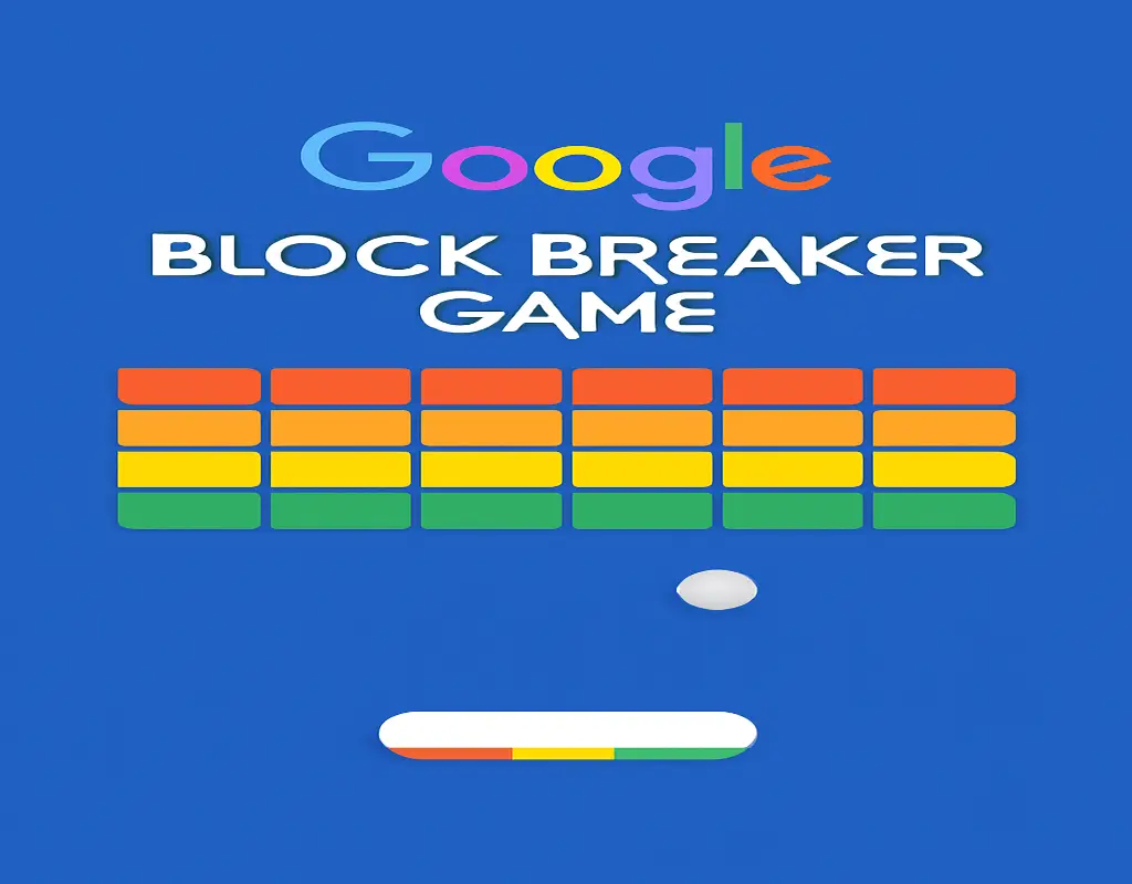 Google Block Breaker Game
