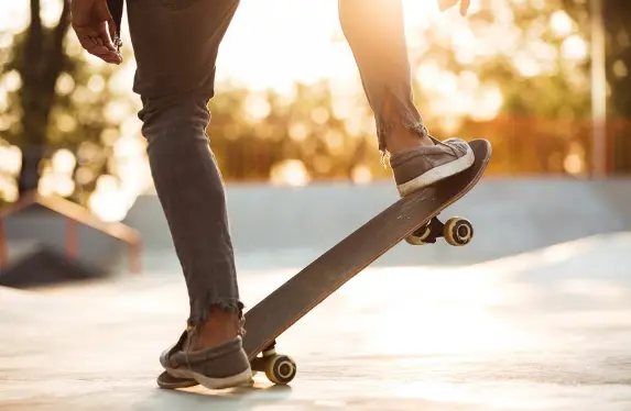 Skateboarding